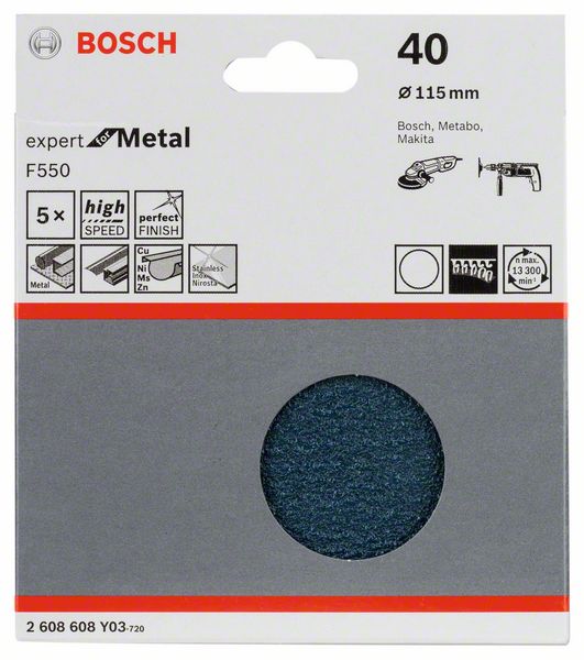 5  Expert for Metal ?115 /, K40 Bosch (2608608Y03) Bosch