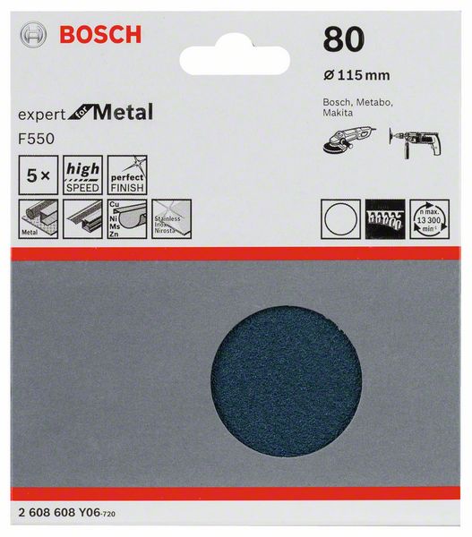 5  Expert for Metal ?115 /, K80 Bosch (2608608Y06) Bosch