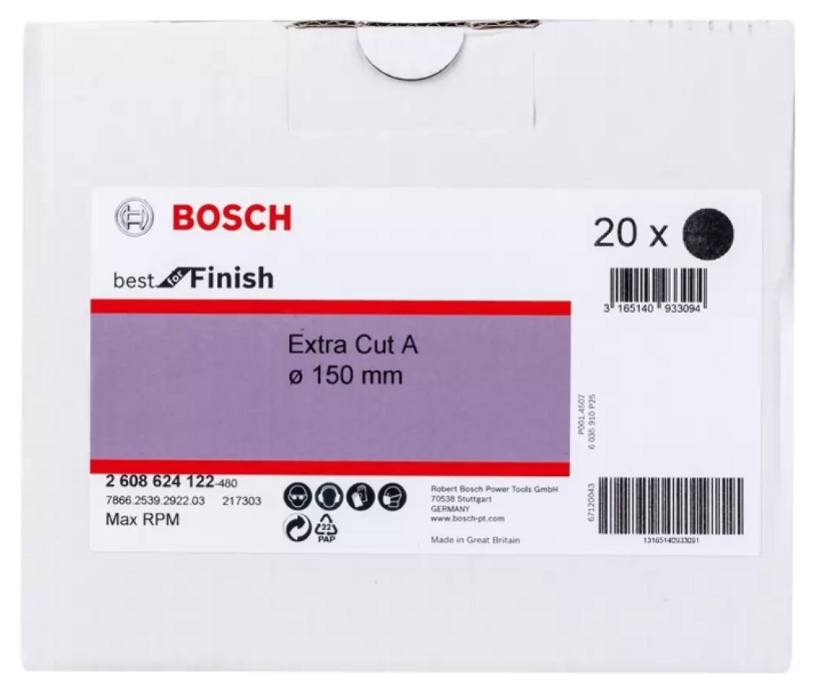 Best for Finish Extra Cut A 150  (2608624122) BOSCH